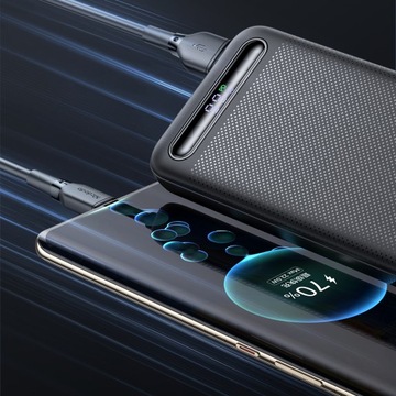 MCDODO POWERBANK 10000МАЧ С ДИСПЛЕЕМ 3X USB USB-C 22,5 Вт + КАБЕЛЬ USB-C