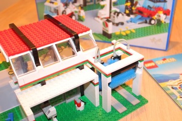 LEGO CITY TOWN (6397) УНИКАЛЬНАЯ ИНСТРУКЦИЯ ПО КОРОБКЕ Gas N' Wash Express ацетат