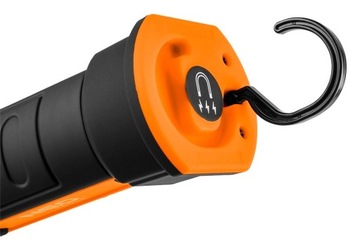 НЕО АККУМУЛЯТОРНАЯ ЛАМПА. WORKSHOP COB LED 6Вт 500лм 2400мАч Li-Ion USB 99-066