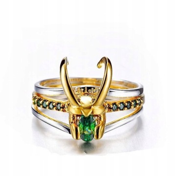 3 In 1 Movie Marvel Thor Loki Helmet Ring Pack Of