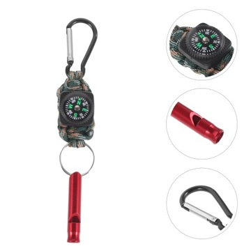 МНОГОФУНКЦИОНАЛЬНЫЙ свисток с карабином для хозяйственных инструментов LLWL