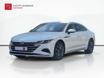 Volkswagen Arteon Fastback Facelifting 2.0 TSI 190KM 2021 Volkswagen Arteon Salon Pl Bogata wersja Virtual Grzana tylna kanapa 2.0