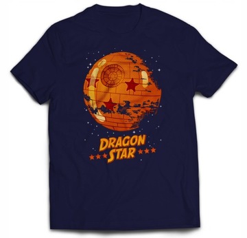 ZABAWNA KOSZULKA MASHUP DRAGON BALL STAR WARS 4XL