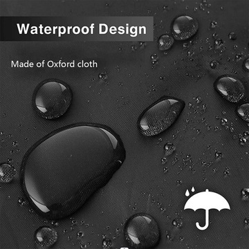 Чехол на мотоцикл Scooter XXL 245x105x125см, брезент из ткани Оксфорд