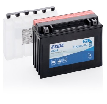 Akumulator Exide ETX24HLBS 21Ah 350A P+ MOŻLIWY DOWÓZ MONTAŻ