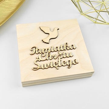 DREWNIANE PUDEŁKO, etiu pamiątka, pamiątki, szatka