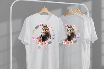 ФУТБОЛКА ДЕТСКАЯ ЛОШАДИ 116 СУПЕР КАЧЕСТВО