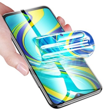 FOLIA HYDROŻELOWA 3D CAŁY EKRAN DO REDMI NOTE 9S