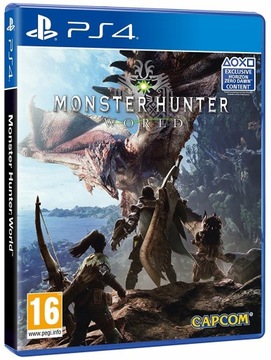 PS4 MONSTER HUNTER WORLD / NOWA / FOLIA / PL NAP