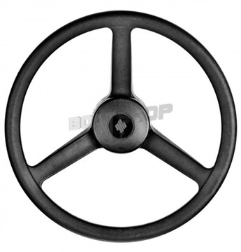 Kierownica V32 czarna średnica 335 mm PCV