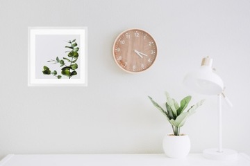 Рамка для фото 30х30, белая квадратная рамка