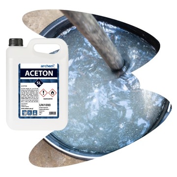 Технический ацетон 5л Обезжириватель Растворитель Очиститель