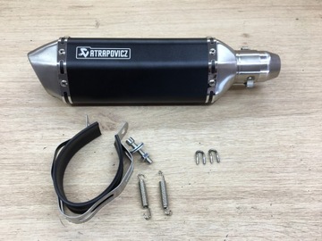 Спортивный выхлопной наконечник, глушитель, тюнинг, черный