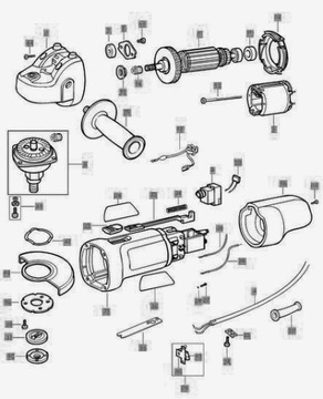 BLACK&DECKER ПЕРЕДАЧА ДЛЯ УГЛОВОЙ ШЛИФОВАЛЬНОЙ МАШИНЫ