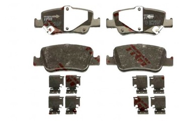 TRW GDB3480 Комплект тормозных колодок, тормоза