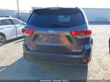 Toyota Highlander II 2019 Toyota Highlander 2019r., XLE, od ubezpieczalni 3.5 Benzyna 295KM, zdjęcie 5