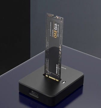 Док-станция для накопителей Gembird DD-U3M2 M.2 SATA и NVME USB-C