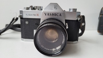 APARAT FOTOGRAFICZNY YASHICA TL ELECTRO X ETUI STAN DOBRY GWARANCJA KONIN