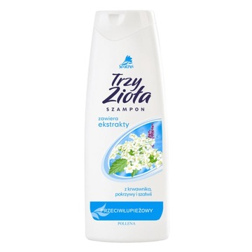 Savona Szampon TRZY ZIOŁA przeciwłupieżowy - 250 ml