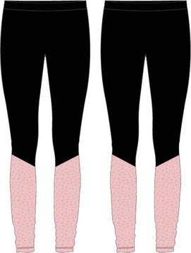 LEGGINSY GETRY SPORTOWE w-f FITNES ĆWICZENIA GIMNASTYKA JOGA 134/140 R012i