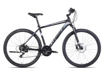 UNIBIKE FLASH GTS CZARNO-GRAFITOWY RAMA 21''