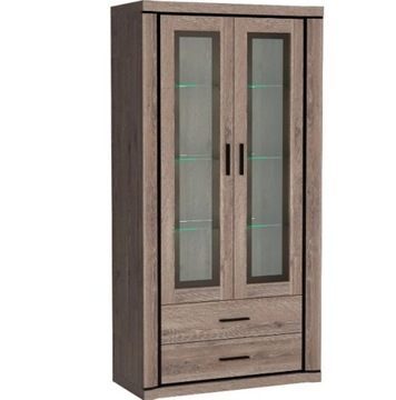 WITRYNA szeroka dąb truflowy DALLAS D-17 + LED