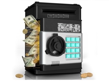 СЕЙФ-КОПИЛКА КОД ДОСТУПА К БАНКНОТАМ КОД ДОСТУПА ДЕНЕЖНЫЕ МОНЕТЫ