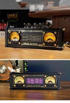 Ретро-измеритель уровня VU, RGB-светодиодный датчик окружающего освещения