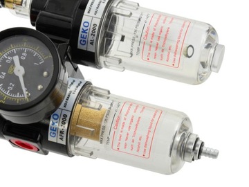 ФИЛЬТР-РЕДУКТОР GEKO + ВОЗДУШНЫЙ ПОДДОН 1/4'' G01176