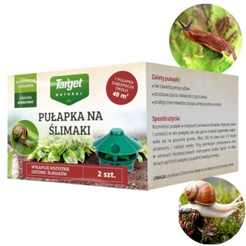 TARGET PUŁAPKA FEROMONOWA NA ŚLIMAKI 2 SZT