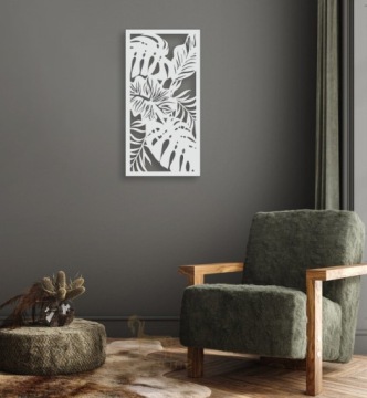 АЖУРНАЯ КАРТИНА НАСТЕННОЕ ДЕКОРАТИВНОЕ ПАННО 3D ЛИСТЬЯ