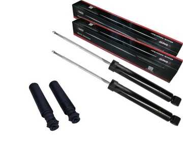 DACO 2X TLUMIČE + KRYTY I DORAZY RENAULT CLIO III MODUL ZADNÍ