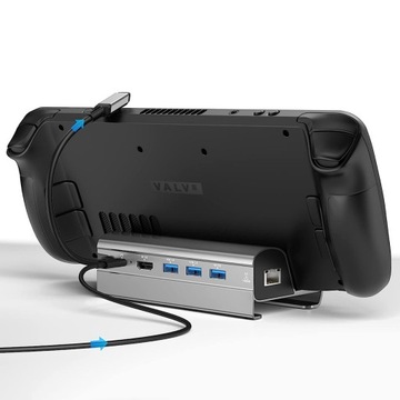 HUB STACJA USB-C do ASUS STEAM DECK ROG LEGION SWITCH HDMI 4K 60Hz USB PD