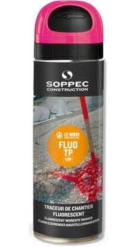 FARBA GEODEZYJNA SPRAY SOPPEC FLUO 1szt x 500ml