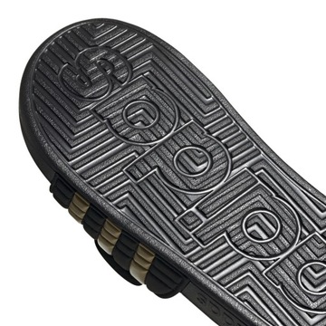 38 ЧЕРНЫЕ ЖЕНСКИЕ ШЛЕПАНЦЫ ADIDAS ADISSAGE EG6517