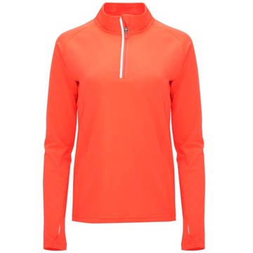 BLUZA DAMSKA DO BIEGANIA BIEGOWA TERMOAKTYWNA FLUO