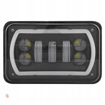 4X6 5-calowy reflektor samochodowy LED DRL