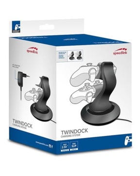 Stacja ładowania do kontrolerów PS4 Speedlink TwinDock czarna