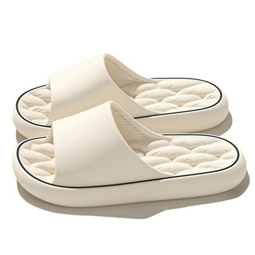 KLAPKI DAMSKIE LEKKIE PIANKOWE BASENOWE BUTY PLAŻOWE NA PLAŻĘ BASEN 40/41