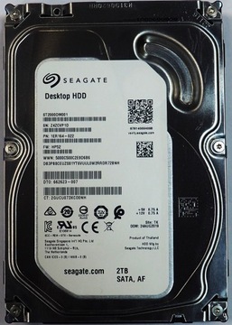 Dysk twardy Seagate Desktop ST2000DM001 2TB SATA III 3,5