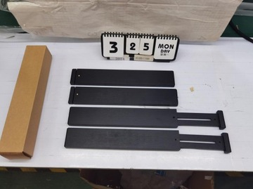 ORGANIZER DO SZUFLADY PRZEGRÓDKI SEPARATOR SZUFLAD REGULOWANY DOMOWY x4