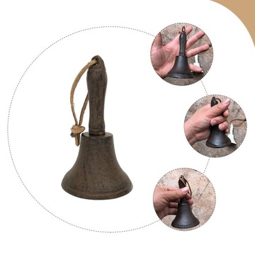 Декоративный обеденный колокольчик с колокольчиком и чаем