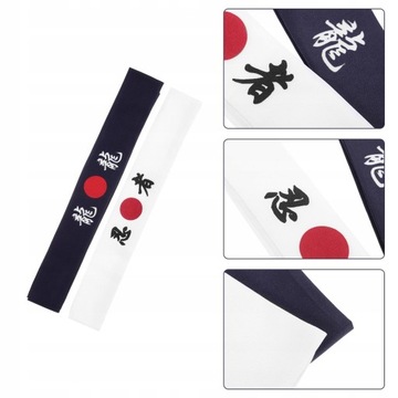 Тренировочная повязка на голову Hachimaki, одежда для