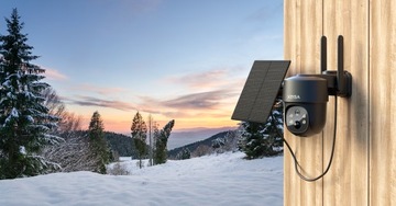 СОЛНЕЧНАЯ КАМЕРА ДЛЯ SIM-КАРТЫ 4G LTE GSM 2K 3MP PTZ