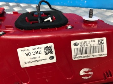 PORSCHE MACAN 14- KOMPLET SVĚTLO ZADNÍ SVĚTLA LEVÝ PRAVÁ LED EVROPA