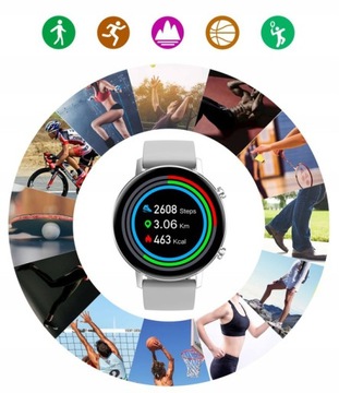 ЧАСЫ SMARTWATCH ЖЕНСКИЕ ДЛЯ ANDROID IOS IP67