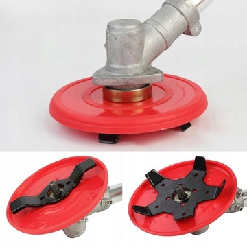 Триммерная головка с пластиной для прополки