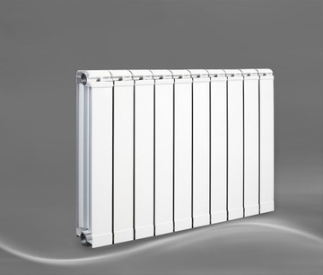 Grzejnik aluminiowy Classic 591x240mm Aklimat 3el