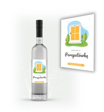Этикетки для водки новоселье Somsiady Designs 52 шт.