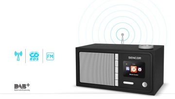 Интернет-радио WiFi FM DAB+ Sencor SIR 5000WDB